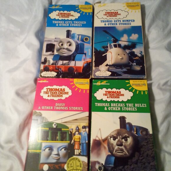 Thomas The Tank Engine & Friends VHS Tape Lot of 4 Shinning Time Vintage Classic - Picture 2 of 5